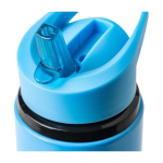 Plastic drinkfles met inklapbare tuit en intern rietje 500 ml tiende weergave