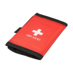 EHBO-set met klittenbandsluiting en draaghandgreep RPET 600D derde weergave