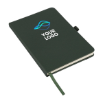 A5 gelijnde notitieboek van RPET-polyester met semi-rigide kaft tweede weergave