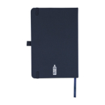 A5 gelijnde notitieboek van RPET-polyester met semi-rigide kaft vijfde weergave