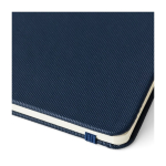 A5 gelijnde notitieboek van RPET-polyester met semi-rigide kaft achtste weergave