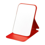 Opvouwbare zakspiegel met hoes van kunstleer 70x11 cm eerste weergave