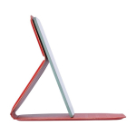 Opvouwbare zakspiegel met hoes van kunstleer 70x11 cm vijfde weergave