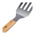 BBQ-spatel met flesopener en houten handvat vijfde weergave