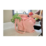 Grote katoenen totebag met lange hengsels 140 g/m² twaalfde weergave