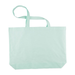 Grote katoenen totebag met lange hengsels 140 g/m² vierde weergave