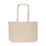 Katoenen tas met OEKO-TEX-certificering en lange hengsels vierde weergave