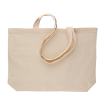 Katoenen tas met OEKO-TEX-certificering en lange hengsels zesde weergave