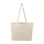 Katoenen tas met OEKO-TEX-certificering en lange hengsels zevende weergave
