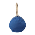 Sporttas van OEKO-TEX katoen met rits en lange hengsels derde weergave