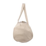 Sporttas van naturel katoen OEKO-TEX met lange hengsels vierde weergave