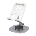 Opvouwbare aluminium telefoonhouder met 360°-rotatie tweede weergave