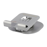 Opvouwbare aluminium telefoonhouder met 360°-rotatie negende weergave