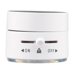 Magnetische, opvouwbare telefoonhouder met zuignap van kunststof kleur wit eerste weergave