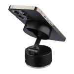 Magnetische, opvouwbare telefoonhouder met zuignap van kunststof zevende weergave