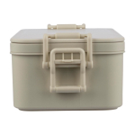 Stapelbare lunchbox met twee lagen en bestekset 2.2 L derde weergave