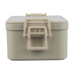 Stapelbare lunchbox met twee lagen en bestekset 2.2 L vijfde weergave