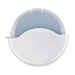 Pizzasnijder met afneembare beschermhoes en roestvrijstalen mes kleur wit eerste weergave