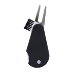 Multifunctioneel golfhulpmiddel met marker en scoreteller van kunststof vijfde weergave