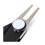 Multifunctioneel golfhulpmiddel met marker en scoreteller van kunststof zevende weergave