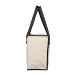 Koeltas van synthetisch leer met lange hengsels en voorvak 9L derde weergave