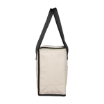 Koeltas van synthetisch leer met lange hengsels en voorvak 9L vijfde weergave