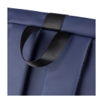 Roll-top rugzak van synthetisch leer voor laptop 16'' zesde weergave