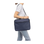 Laptoptas met voorvak en verstelbare schouderband 15''