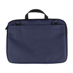 Laptoptas met voorvak en verstelbare schouderband 15'' vijfde weergave
