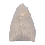 Ribfluewele toilettas met bijpassende rits om te bedrukken vijfde weergave