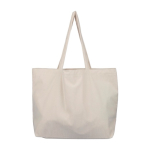 Ribfluwelen tas met binnenvak en lange hengsels vierde weergave