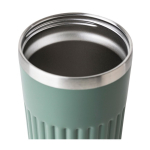 To-go beker van gerecycled roestvrij staal, dubbelwandig 400 ml zevende weergave