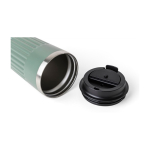 To-go beker van gerecycled roestvrij staal, dubbelwandig 400 ml achtste weergave