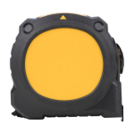 Flexometer met bovenvenster en dubbelzijdig bedrukte 3M-band kleur donkergeel eerste weergave