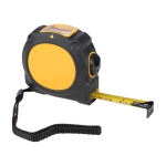 Flexometer met bovenvenster en dubbelzijdig bedrukte 3M-band eerste weergave