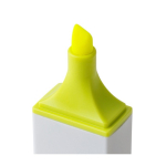 Markeerstift van kunststof met witte body en kleurdetail zevende weergave