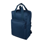 Rugzak van gerecycled polyester voor laptop 16'' met handgrepen bovenaan eerste weergave