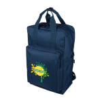 Rugzak van gerecycled polyester voor laptop 16'' met handgrepen bovenaan tweede weergave