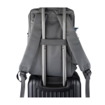 Rugzak van gerecycled polyester voor laptop 16'' met handgrepen bovenaan zesde weergave