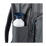 Rugzak van gerecycled polyester voor laptop 16'' met handgrepen bovenaan achtste weergave