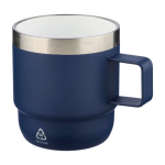 Dubbelwandige roestvrijstalen mok met keramische binnenkant 180ml eerste weergave