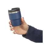 Compacte koffiebeker met dubbelwandige vacuümisolatie 175ml