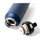 Dubbelwandige roestvrijstalen fles met transportdop 600 ml elfde weergave