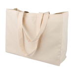 Katoenen tas met OEKO-TEX-certificering en lange hengsels zevende weergave