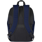 Antidiefstalrugzak van synthetisch leer 18L laptop 15” tweede weergave achterkant