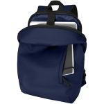 Antidiefstalrugzak van synthetisch leer 18L laptop 15” derde weergave
