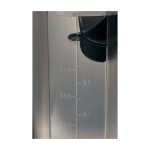 Sportfles van PP-plastic met mengbal en maataanduidingen 700 ml kleur zwart weergave detail 1