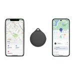 Eco locator met bluetooth, verliesmelding en geluid van 100 dB kleur zwart zesde weergave