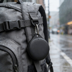 Eco locator met bluetooth, verliesmelding en geluid van 100 dB kleur zwart sfeer weergave