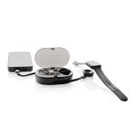 Ecologische set intrekbare oplaadkabels met meerdere uitgangen 60W kleur zwart derde weergave